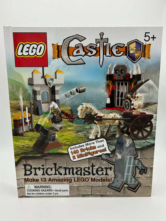 Castle Lego "BrickMaster" Build an Adventure Hardcover Books and Bricks